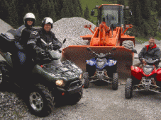 Svizzera : Costruisci la pista e guida un quad nella sabbia