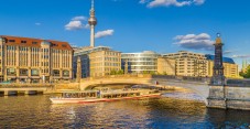 Berlino City Circle hop-on hop-off tour con linea Gialla o Viola e crociera sul fiume a Berlino