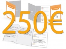 Buono a scelta aperta 250 €