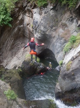 Discesa in Canyoning 