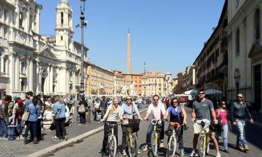 Roma: tour di mattina in bici