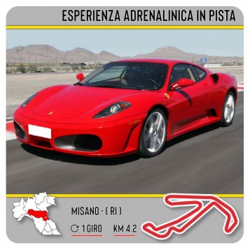 Guida Ferrari F430 sul circuito di Misano