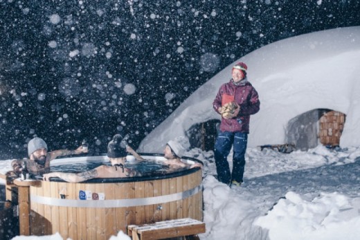 Una nottte in Igloo Trentino