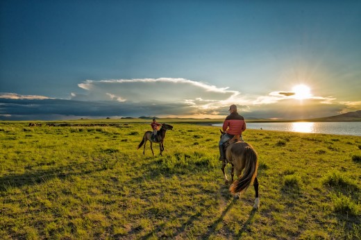 Passeggiata a cavallo