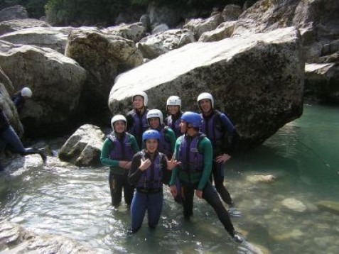 Canyoning a Walen