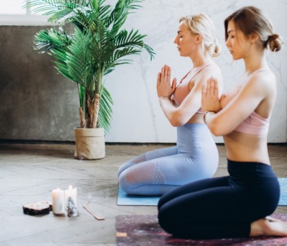 Yoga in Cantina al Castello 