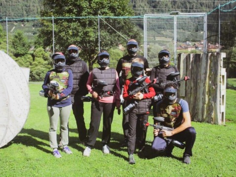 Paintball per bambini a Dimaro