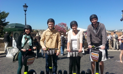 Roma in un giorno: Tour in Segway + Pranzo