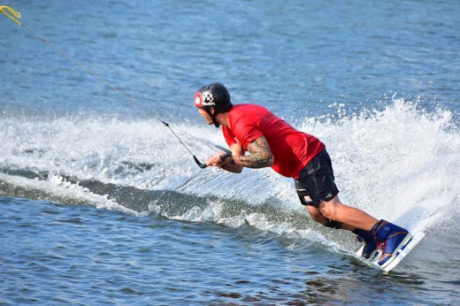 Uscita in wakeboard 