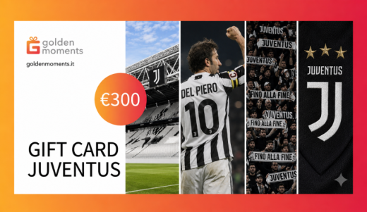 Gift Card Juventus €300 — Esperienze Golden Moments