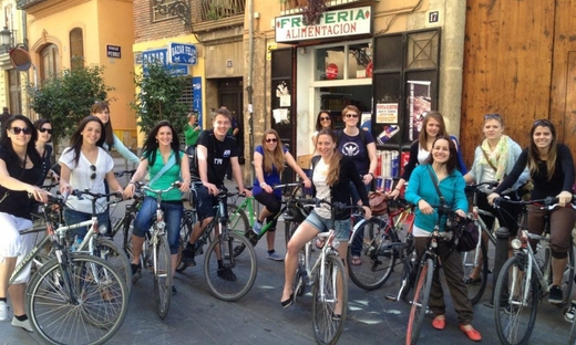 Tour in bicicletta della città di Valencia
