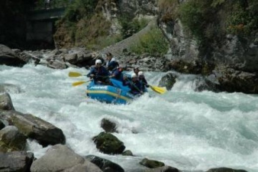 Rafting sul Rodano