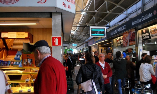 Walking tour e degustazione di tapas nel mercato Santa Catalina