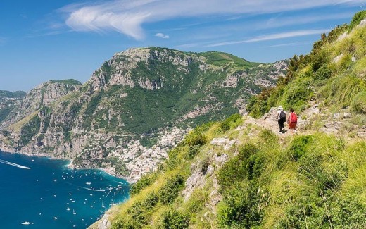 Trekking tour in Salerno, Capri, Sentiero degli Dei e Valle delle Ferriere