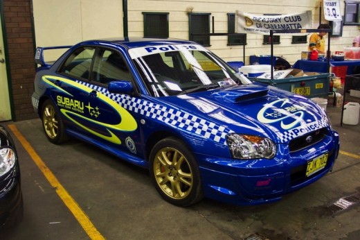 Subaru Impreza STI 3 giri ad Ortona