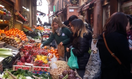 Tour gastronomico a piedi di Bologna