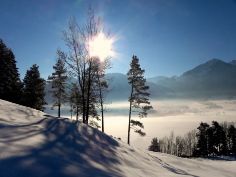 Weekend tra le montagne innevate in Trentino