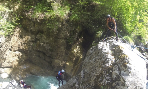 Canyoning a Interlaken