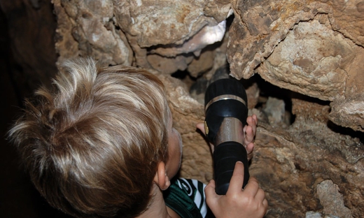 Mallorca family caving treasure hunt