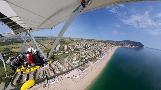 Avioaperitivo di Coppia sul Conero