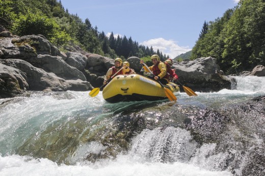 Rafting experience in Valsesia