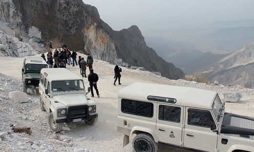 Carrara marble quarries & Pisa tour from Lucca