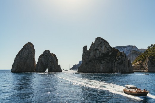 Capri vista mare da Ercolano x Famiglia