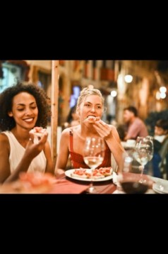 Cena di pesce a Napoli 