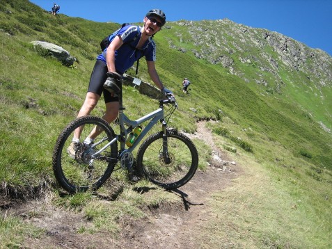 Percorso in MTB Taibon Agordino e 2 notti in Villa