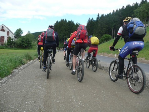 Percorso in bici