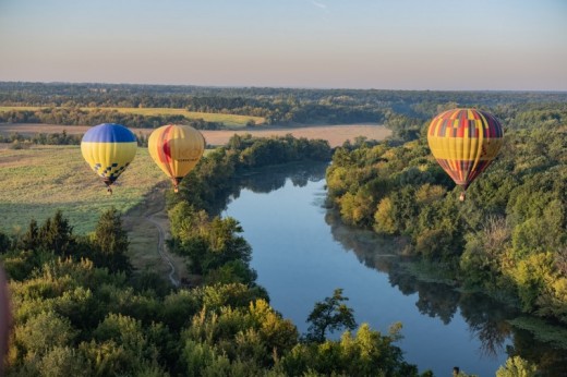 Volo in Mongolfiera per Due Persone nei Dintorni di Roma