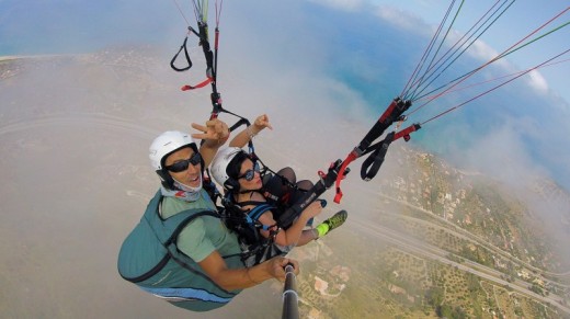 Volo in Parapendio Sicilia