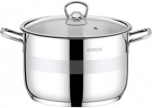 AMBOSS Saphire 6 Piece Steel Cookware Set