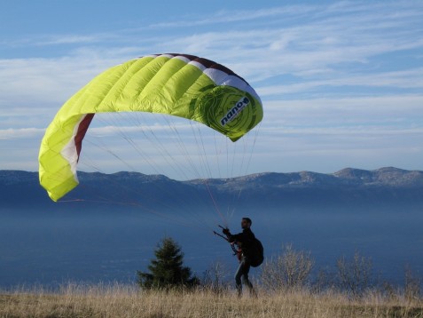 Avvicinamento al parapendio - 3 ore & soggiorno 1 notte