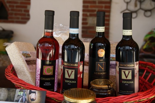 Degustazione vini e prodotti tipici in tipica cantina piemontese