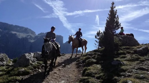 Passeggiata a cavallo da un'ora