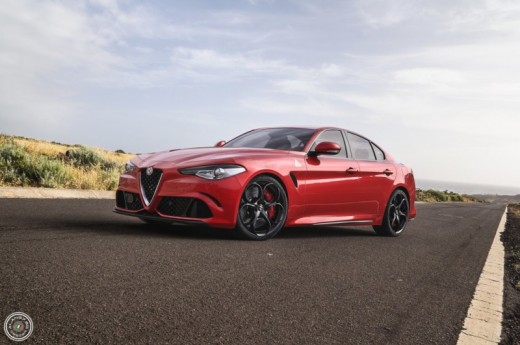 Giro da passeggero in Alfa Giulia nel circuito di Limatola