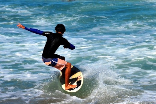 Lezione di Surf