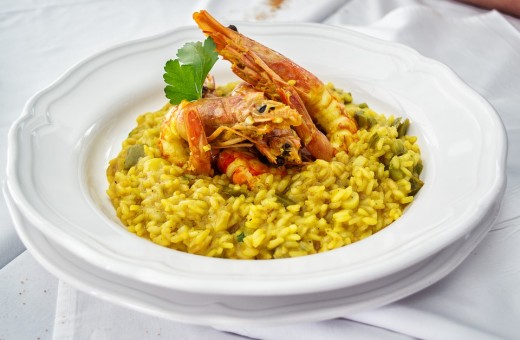 Menù Specialità Risotti con Soggiorno