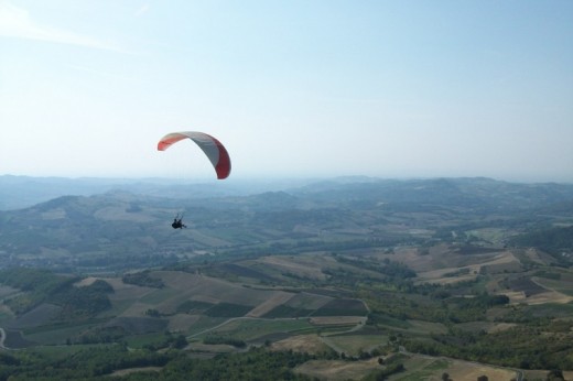 Parapendio, Pernottamento e Cena Umbria