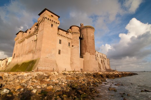 Escursione privata sulla riva del castello di Santa Severa