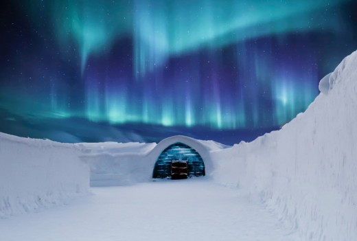 Spettacolo di luci del nord da Svolvaer