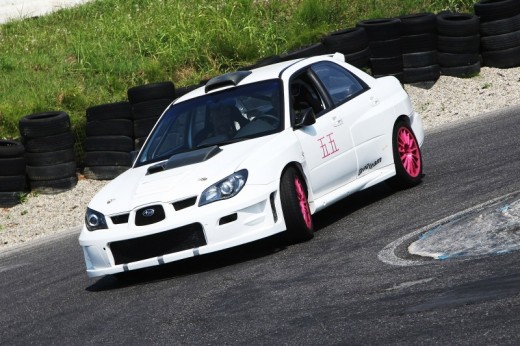 Guida Subaru Impreza STI  Latina 6 giri