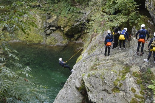 Canyoning sorba