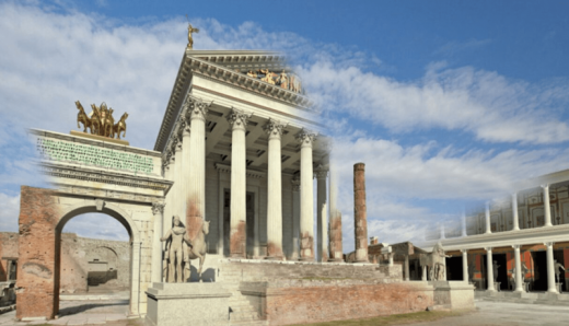 Tour Ercolano con Occhiali AR 