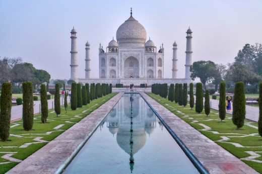 Tour privato di un giorno al Taj Mahal e al Forte di Agra 