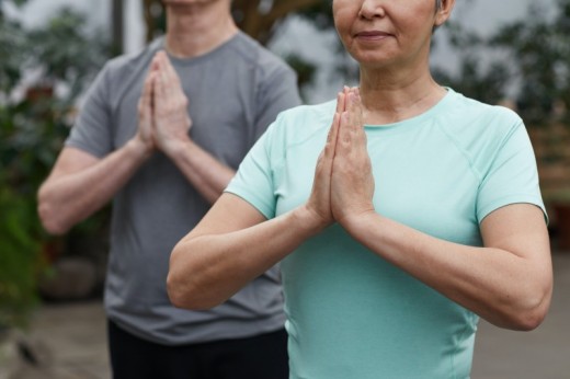 Lezione privata di coppia Yin Yoga 75 min - Roma