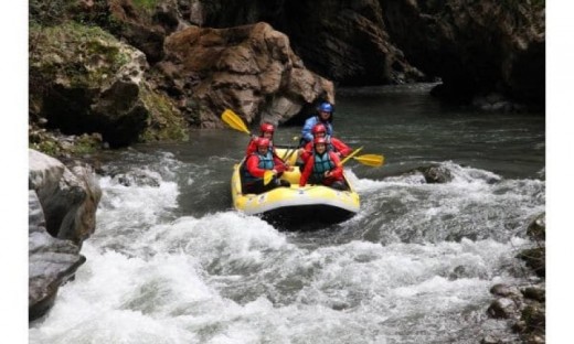 Rafting Soft sul fiume Lao in Trentino