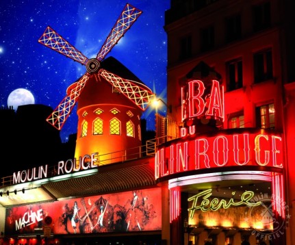 Moulin Rouge Paris (menu Toulouse Lautrec)