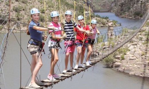 Zip lines and hanging bridges adventure in Aguascalientes